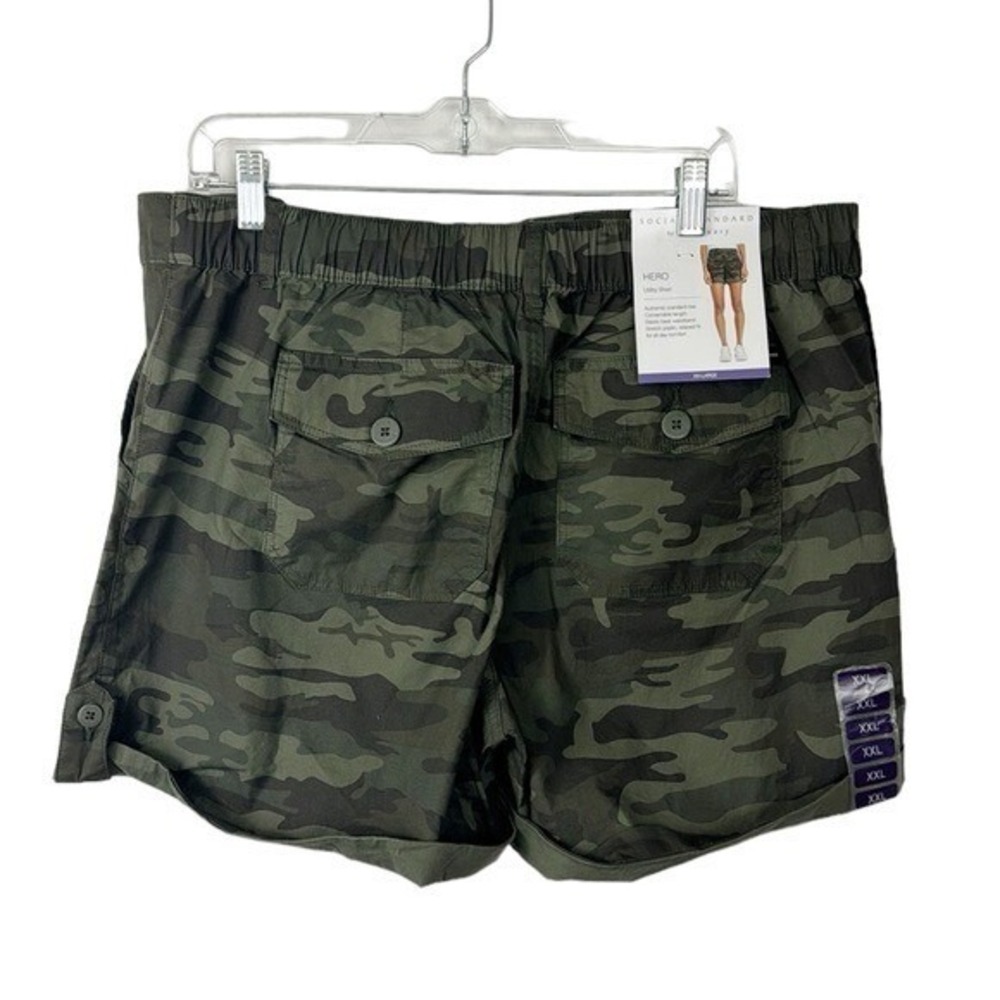 Sanctuary‎ Social Standard Women's XXL Hero Utility Short Green  NWT 7373
